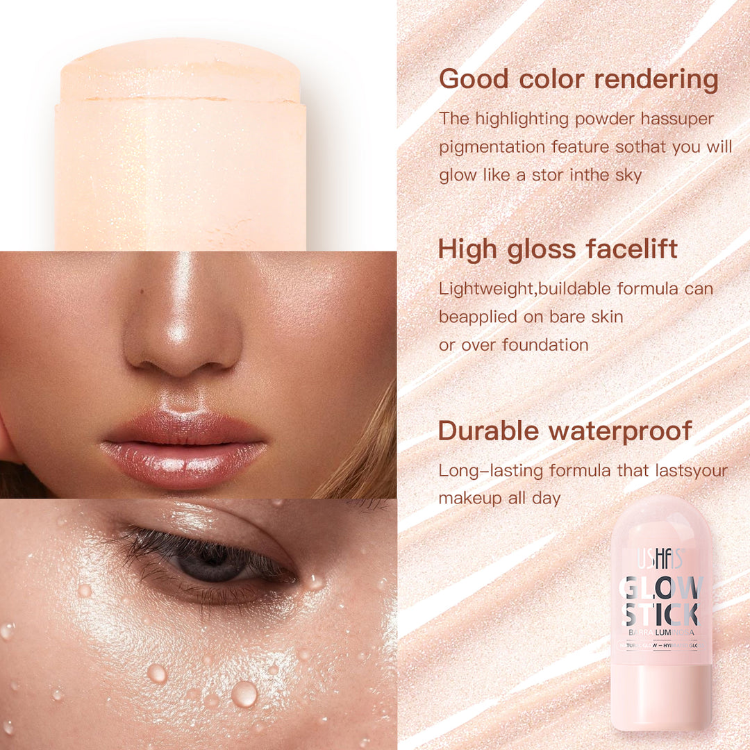 Spray surligneur scintillant pour le visage et le corps