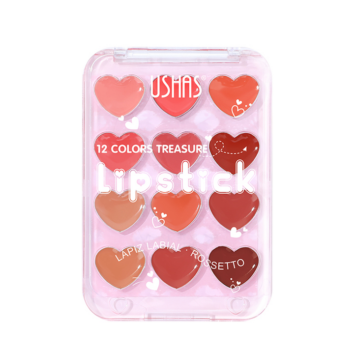 12 Colors Treasure Lipstick
