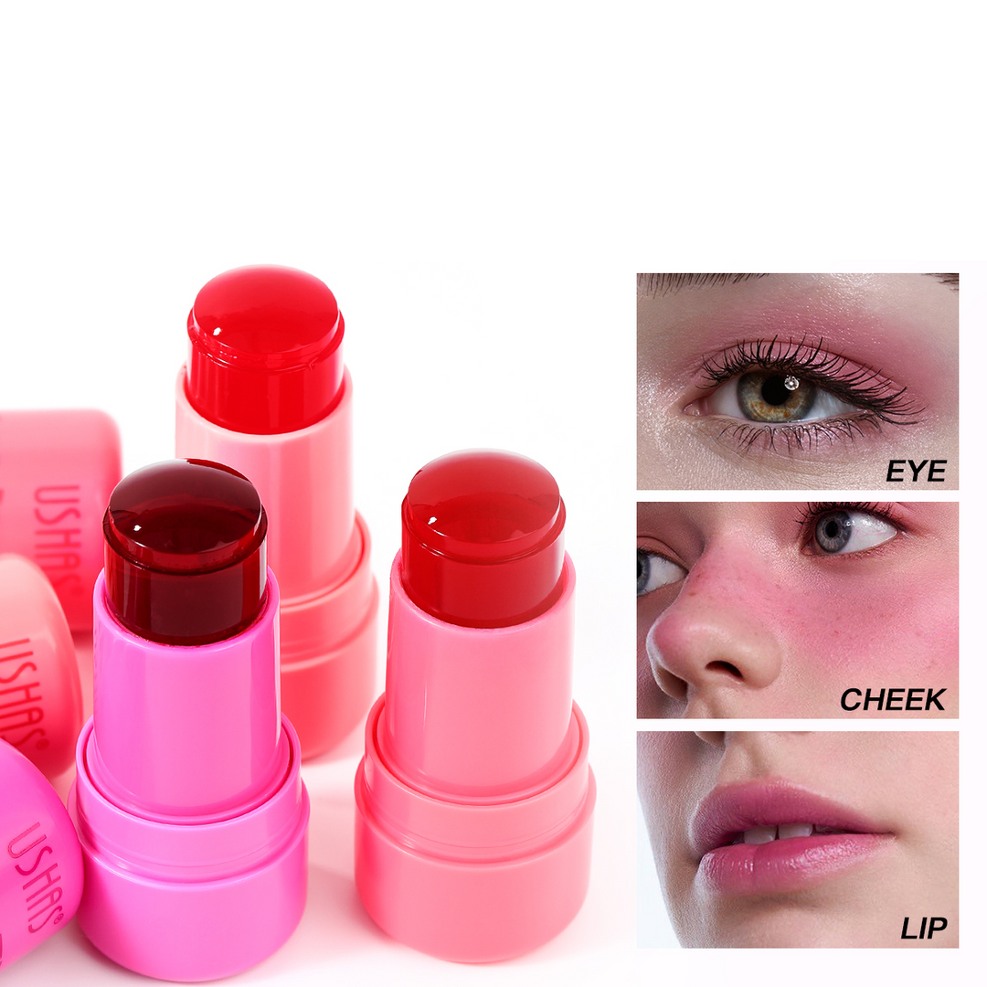 Gelée Blush et Gloss à Lèvres en Stick