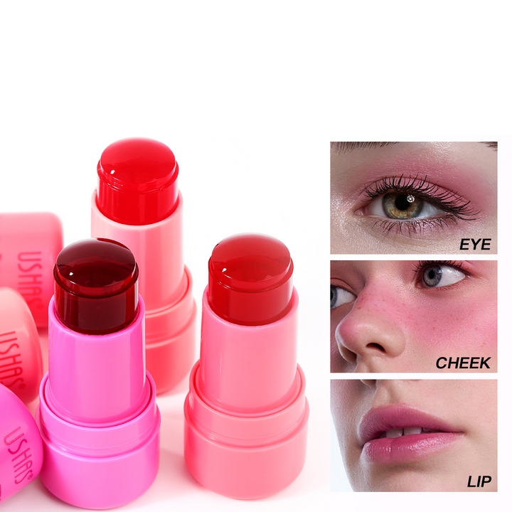 Gelée Blush et Gloss à Lèvres en Stick