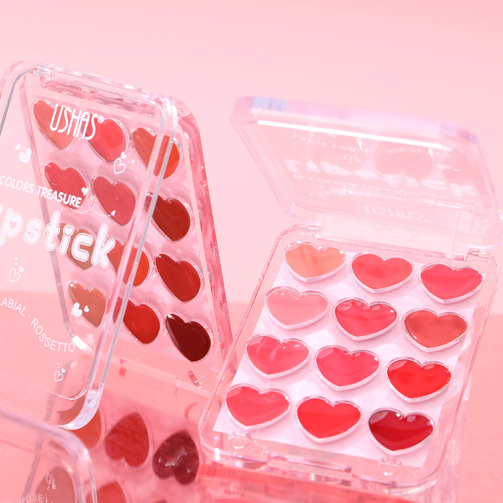 12 Colors Treasure Lipstick