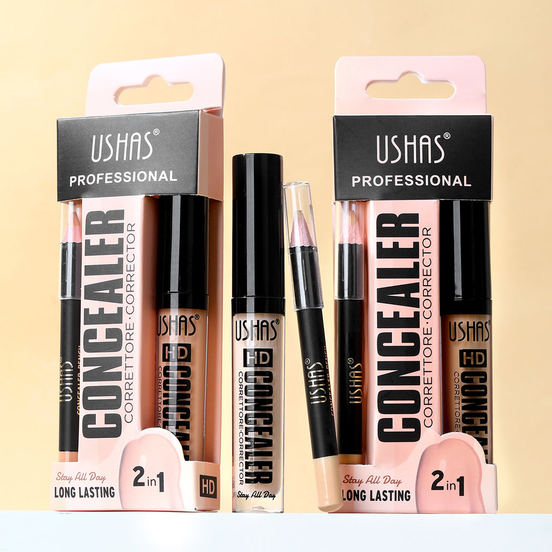 2 In 1 Liquid Concealer & Pen Set