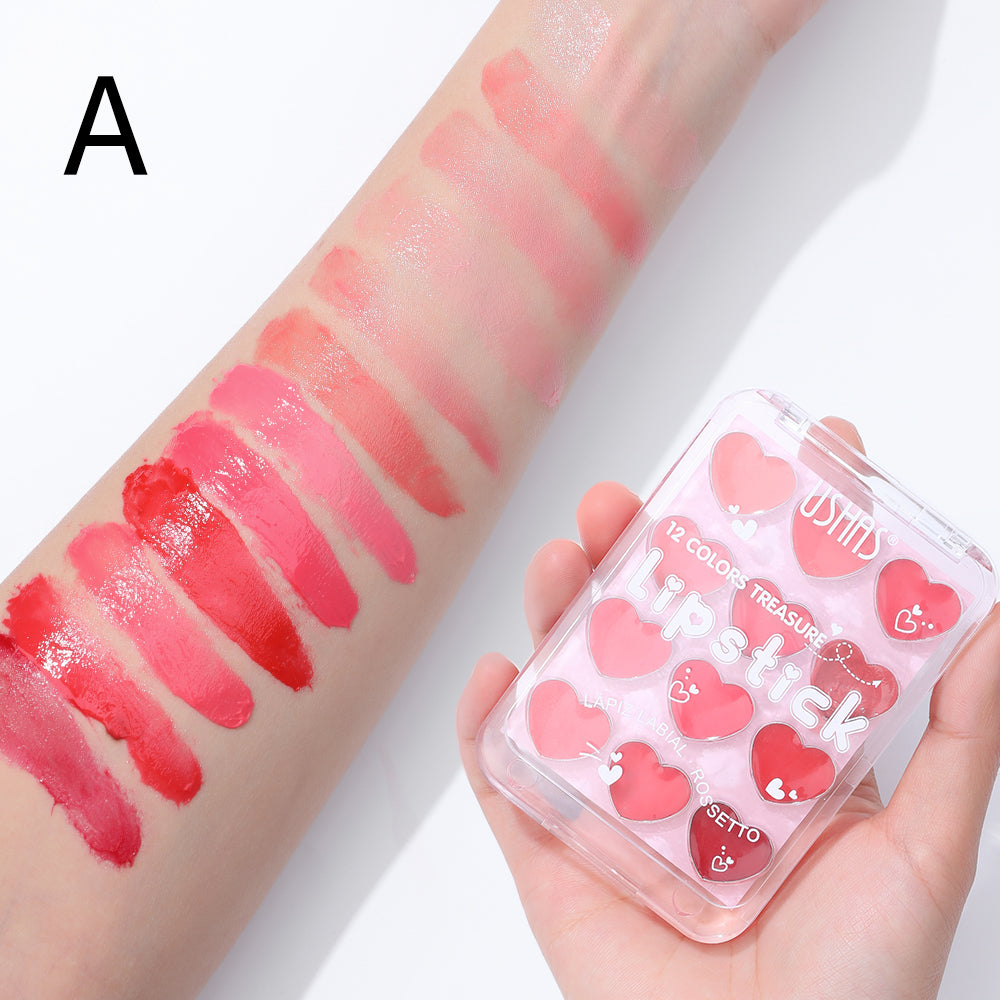 12 Colors Treasure Lipstick
