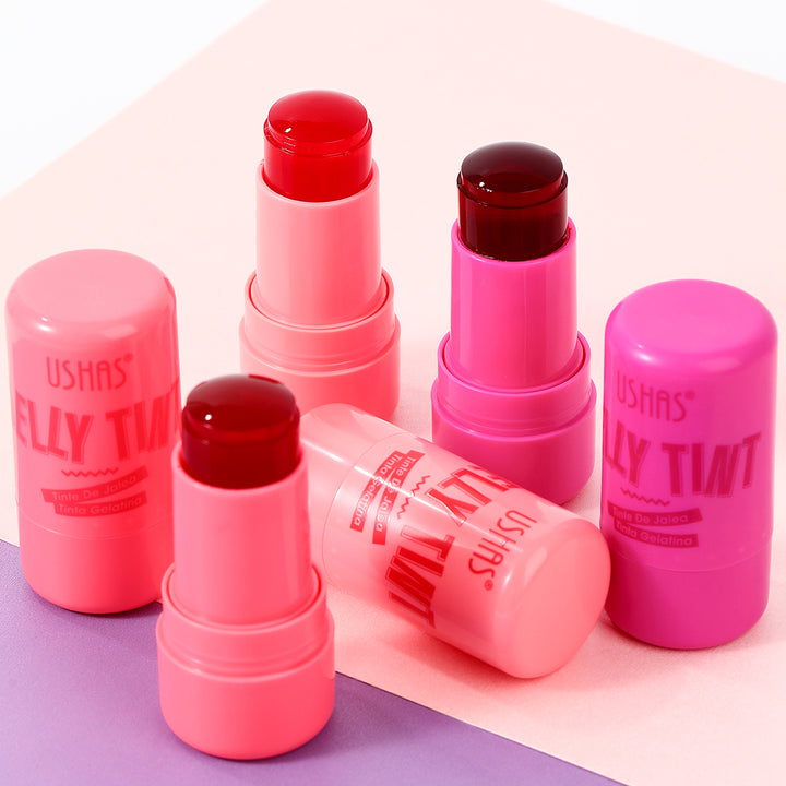 Gelée Blush et Gloss à Lèvres en Stick