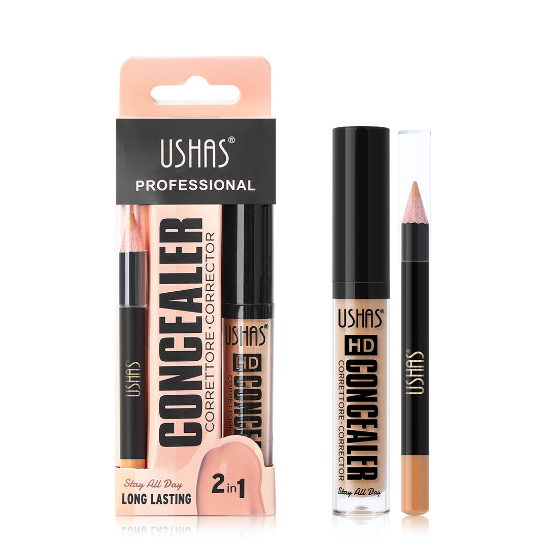 2 In 1 Liquid Concealer & Pen Set