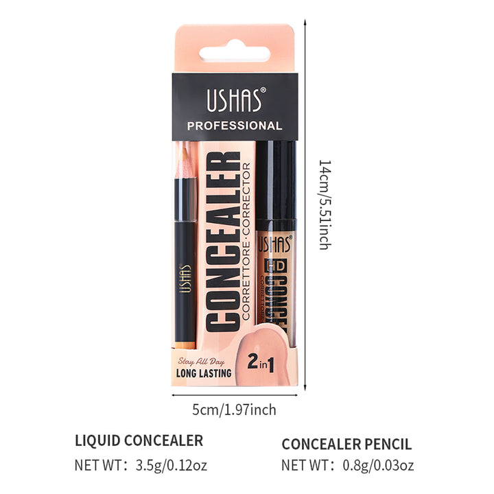 2 In 1 Liquid Concealer & Pen Set