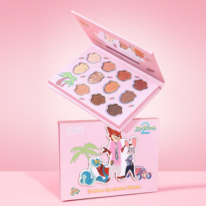 USHAS x ZOOTOPIA2丨11 Colors Eyeshadow Palette
