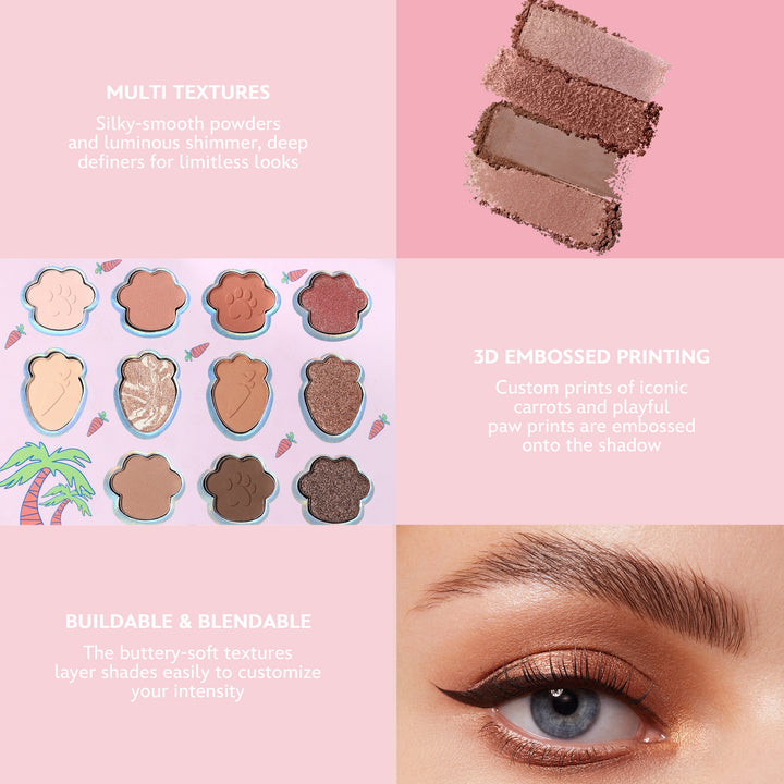 USHAS x ZOOTOPIA2丨11 Colors Eyeshadow Palette